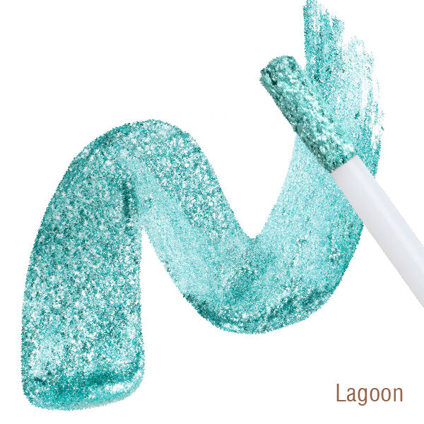 Liquid Fairy Lights Liquid Eye Shadow in Lagoon Swatch view 16 of 19