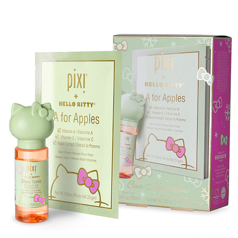 Pixi X Hello Kitty Bow Meets Glow Skincare Set